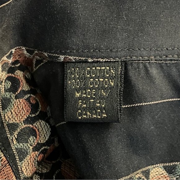 Jack Lipson Signature Striped Mens Button Front Cotton Shirt - Picture 3 of 6